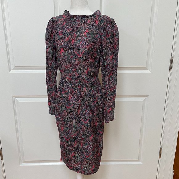 Hudson Paisley Silk Dress from Rebecca Taylor - Picture 7 of 15